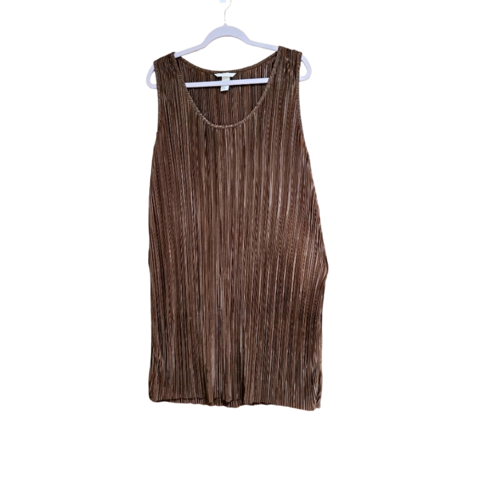 Creped Copper H&M Large Party Dress